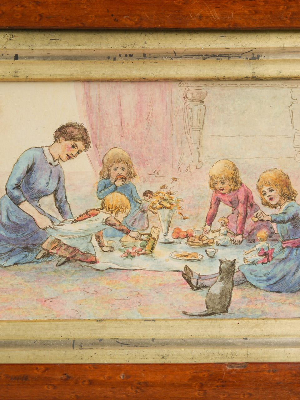 Victorian Nursery Watercolour #3