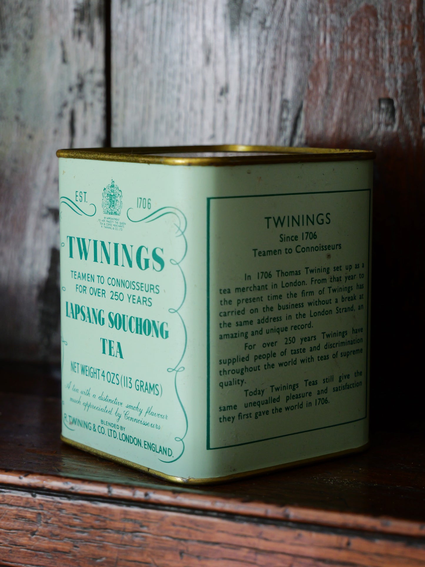 Vintage Twinings Tea Tins