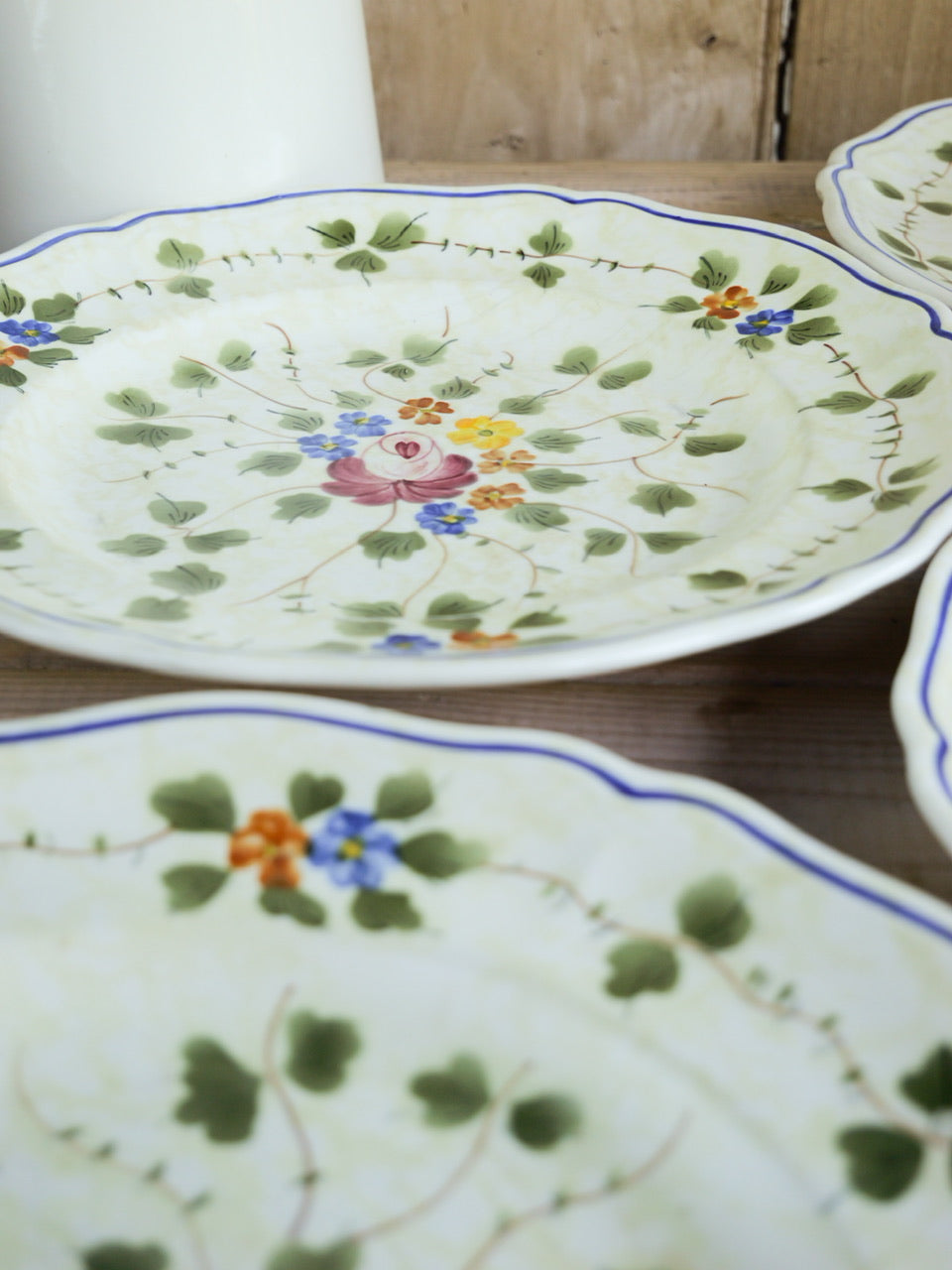 Hand store Painted Vintage Plate