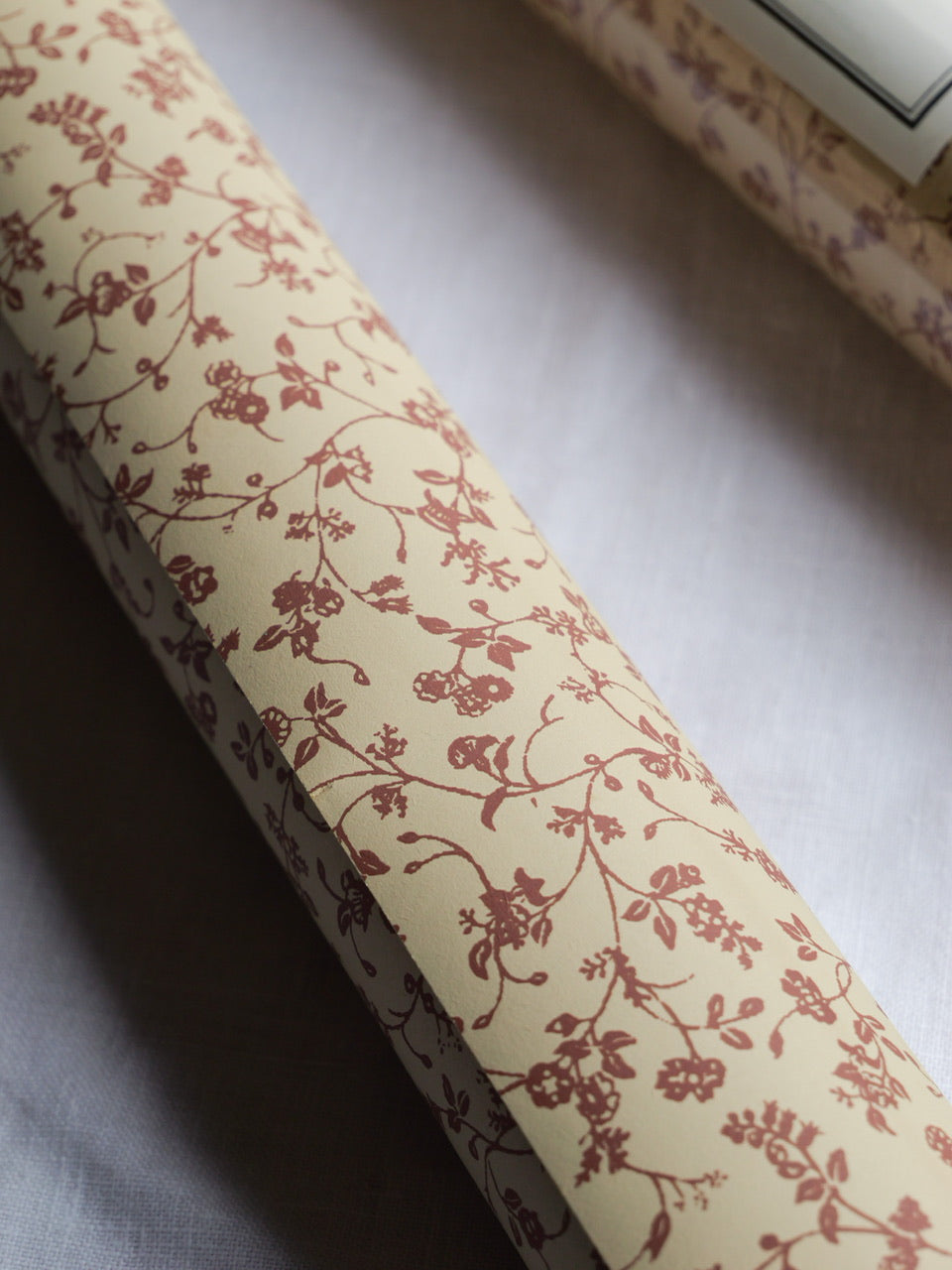 Vintage Laura Ashley Wallpaper Rolls - Set of 2