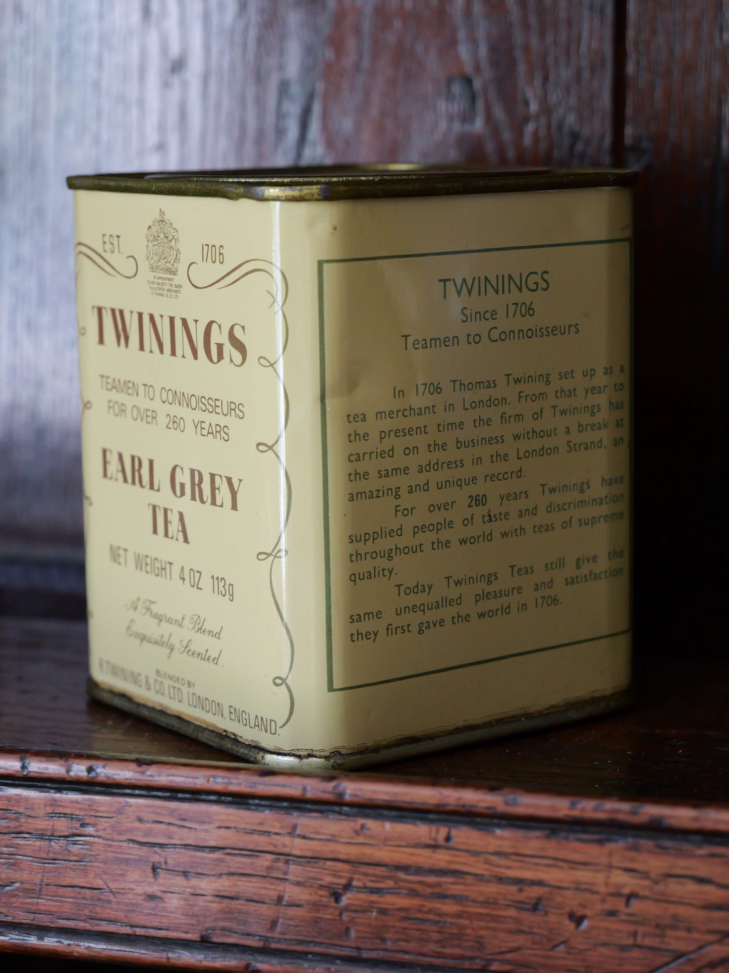 Vintage Twinings Tea Tins