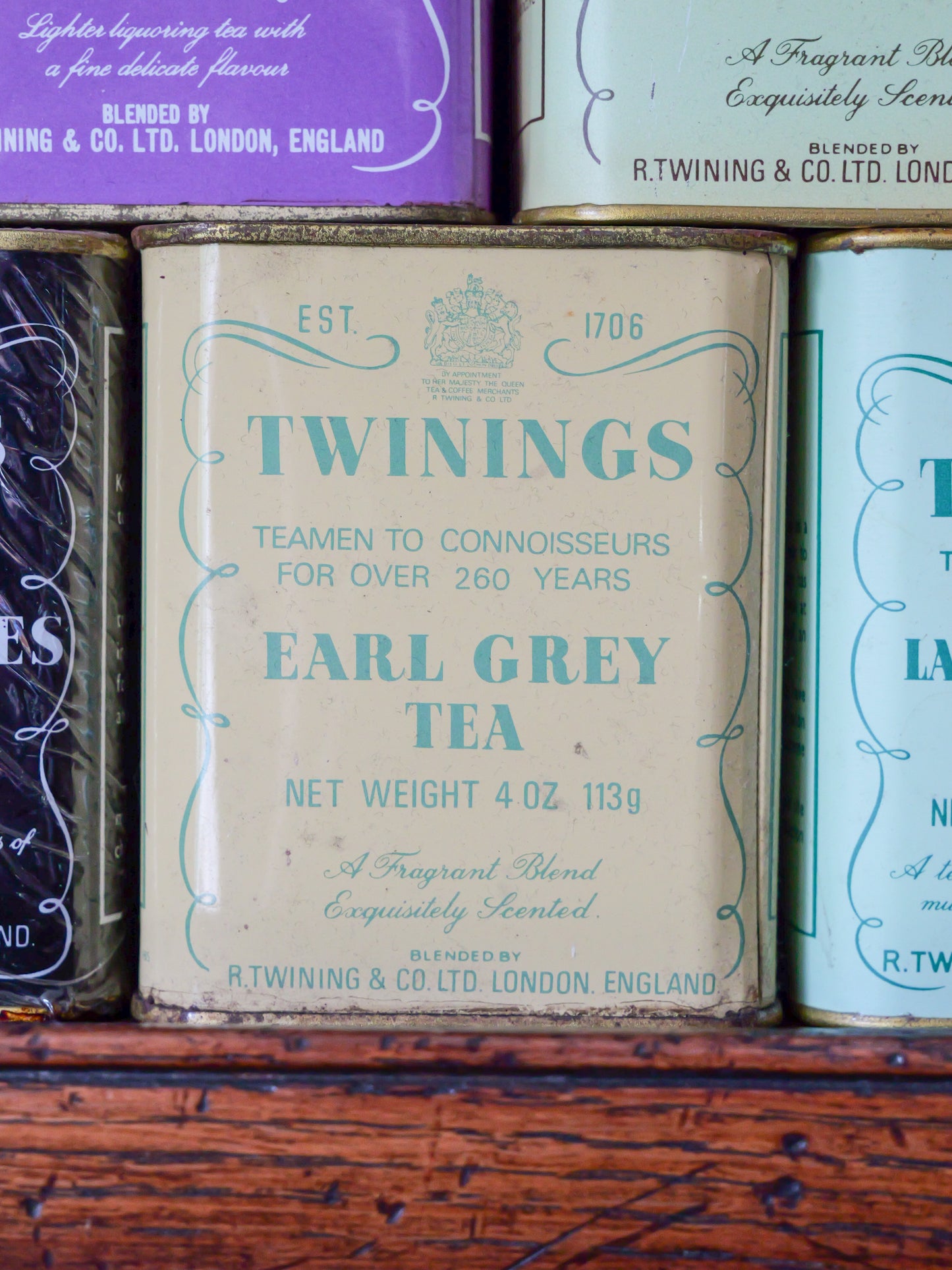 Vintage Twinings Tea Tins