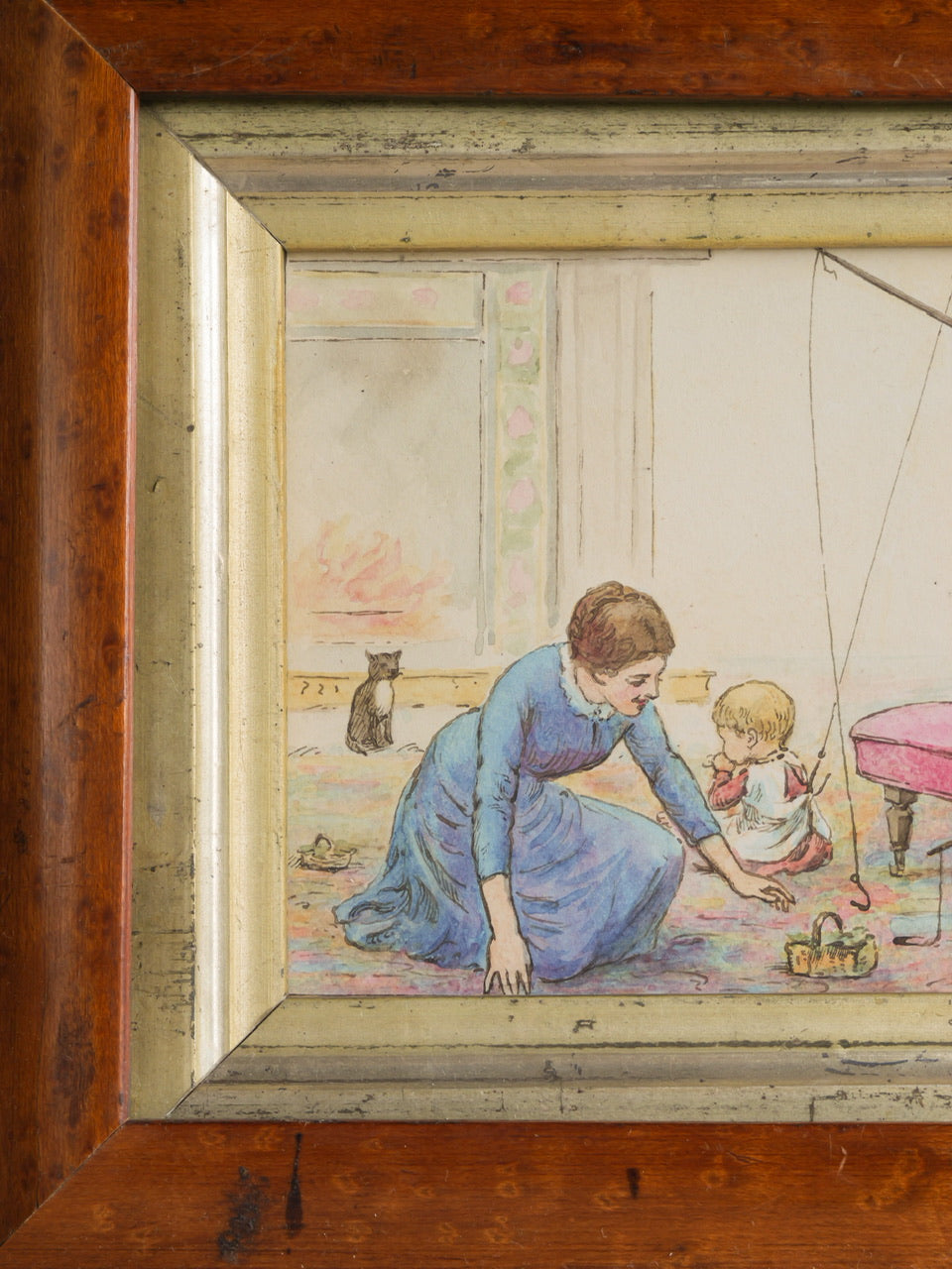 Victorian Nursery Watercolour #2