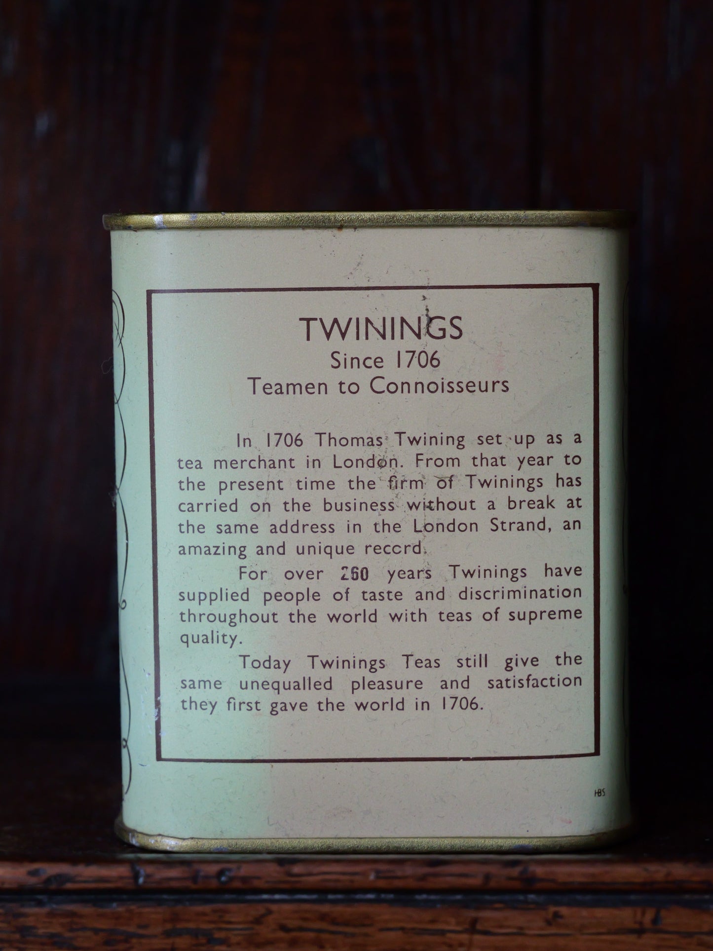 Vintage Twinings Tea Tins