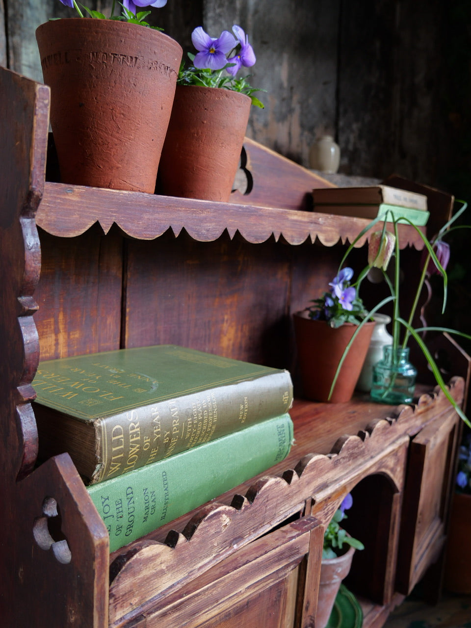 Vintage French Rustic Shelf