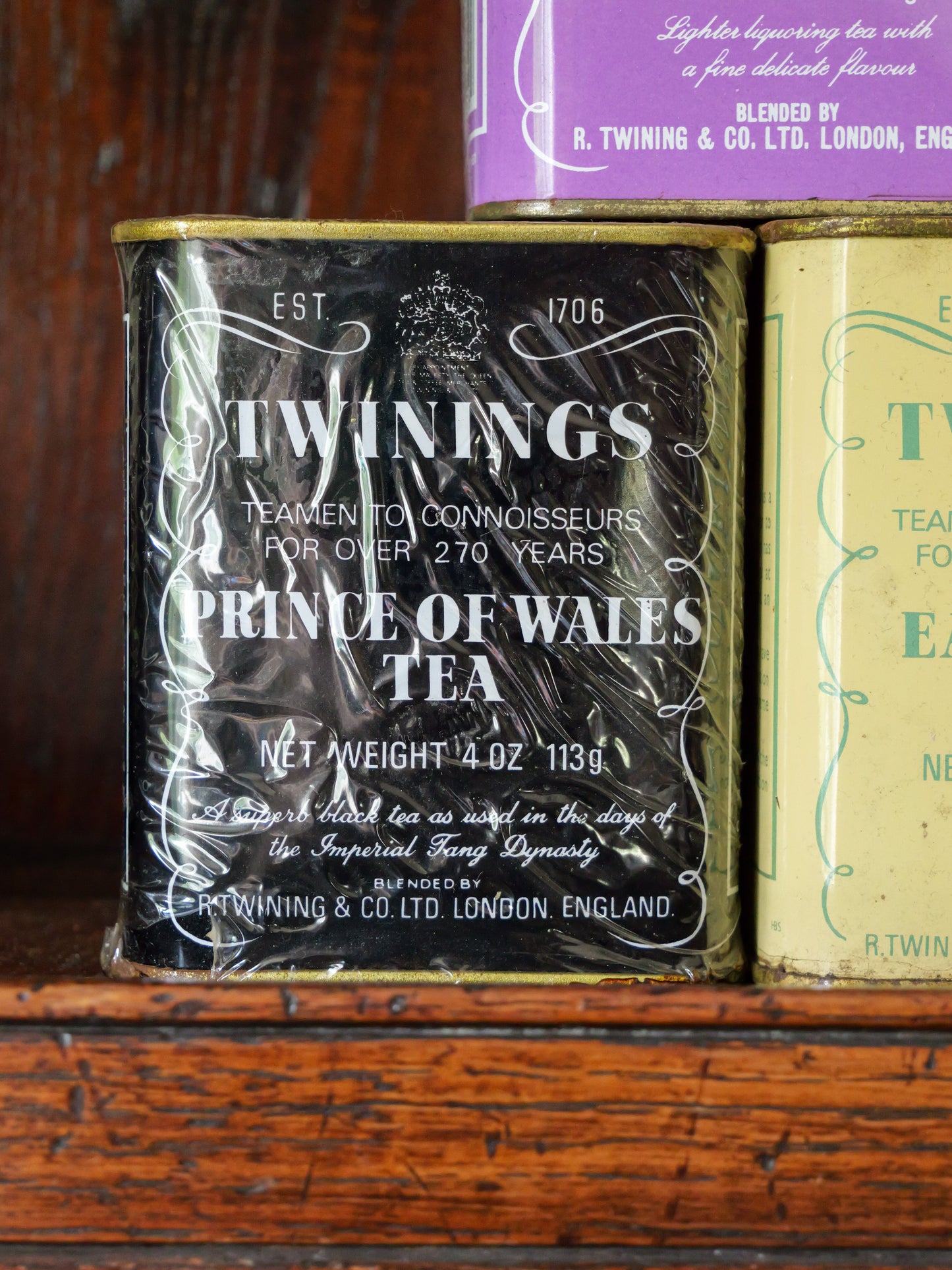 Vintage Twinings Tea Tins