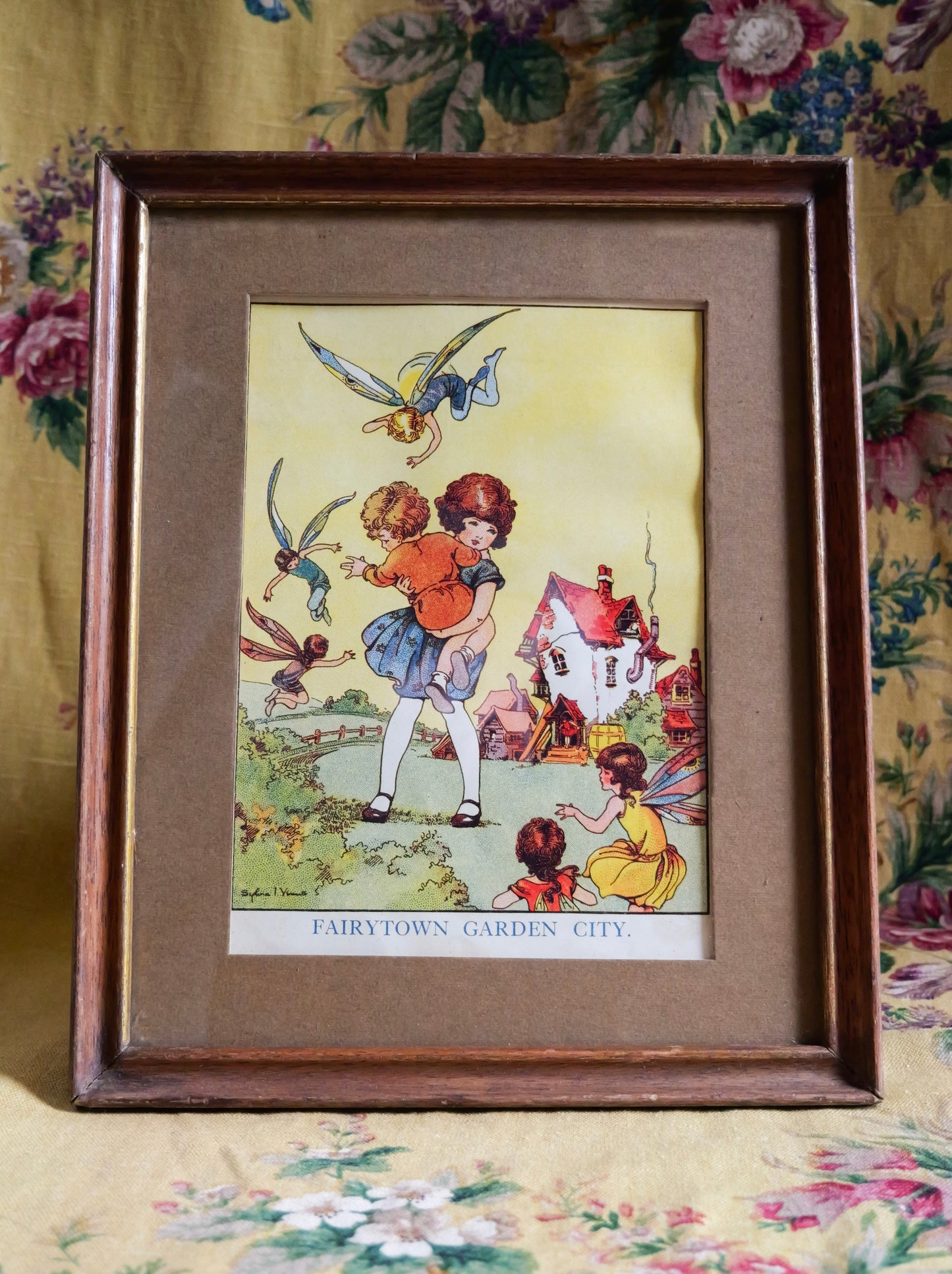 Vintage Framed Print by Sylvia Venus