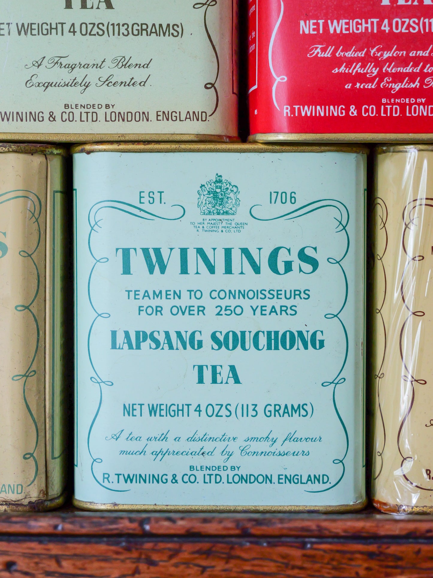 Vintage Twinings Tea Tins