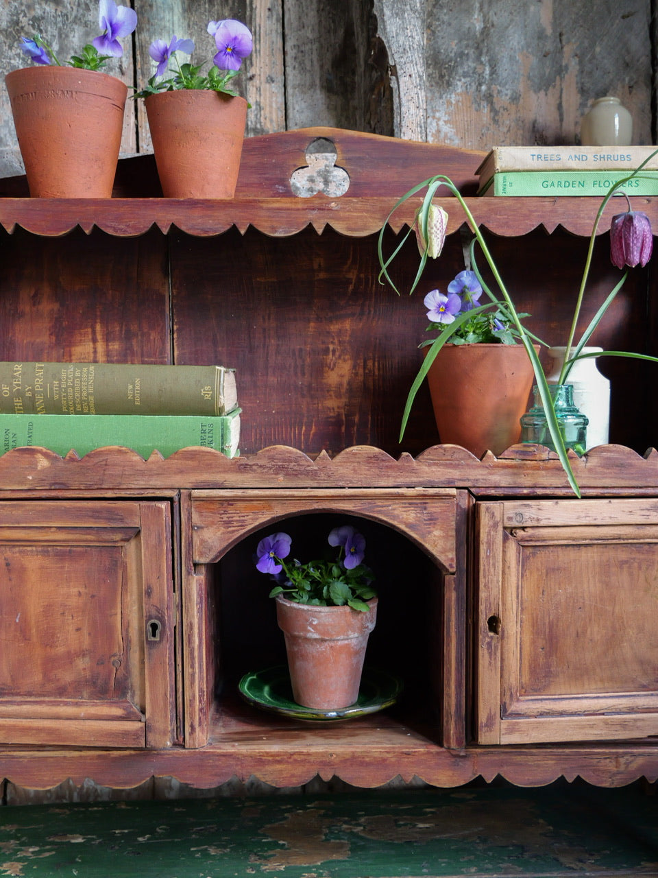 Vintage French Rustic Shelf