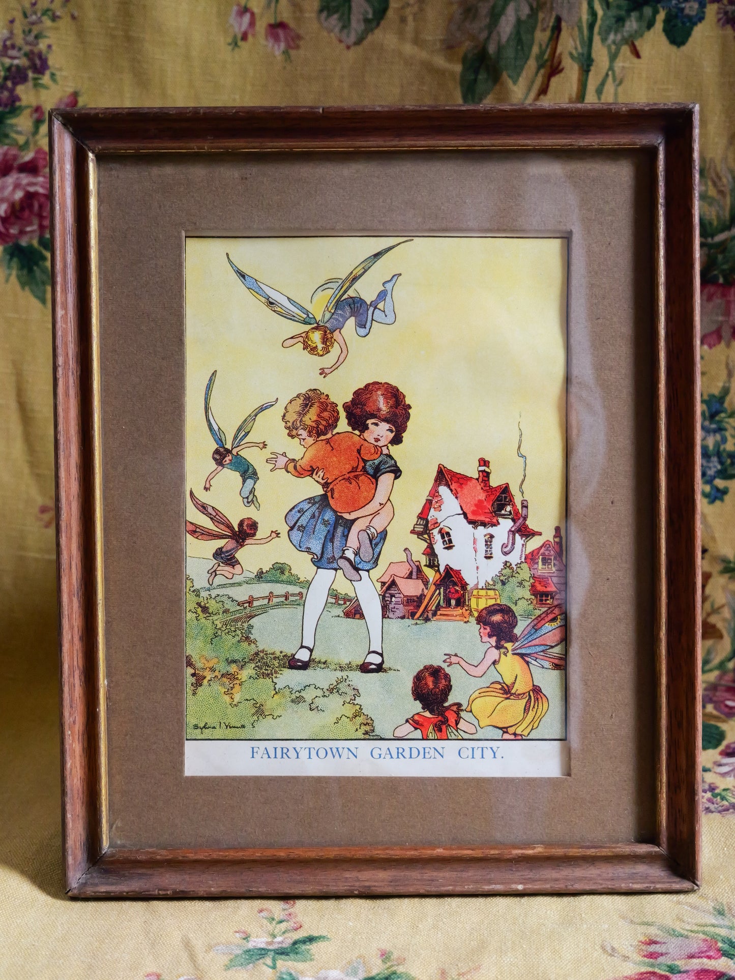 Vintage Framed Print by Sylvia Venus