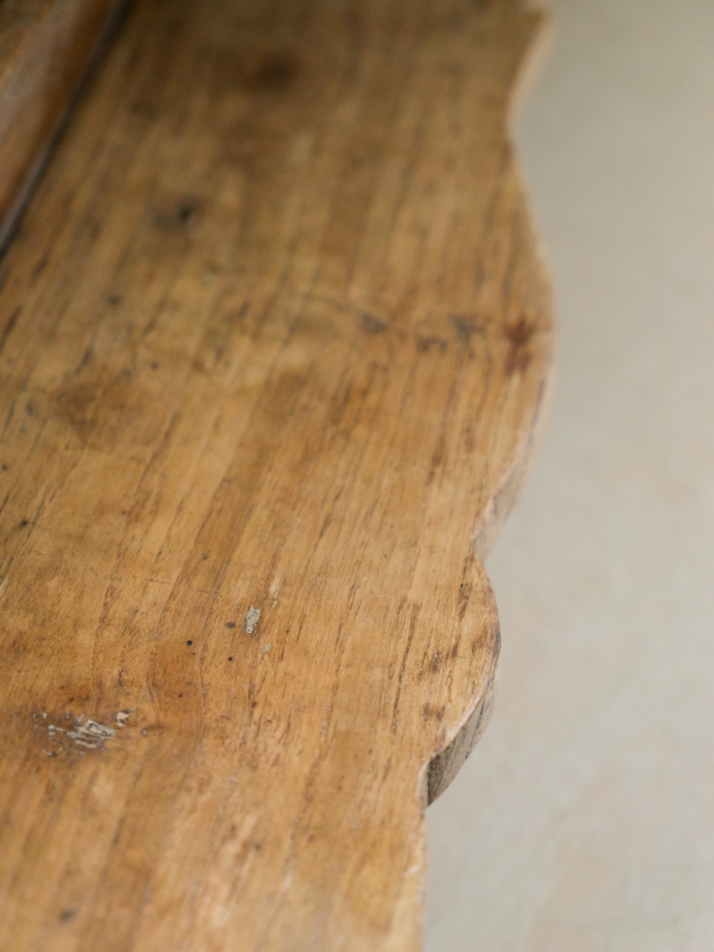 Vintage French Wooden Wall Shelf