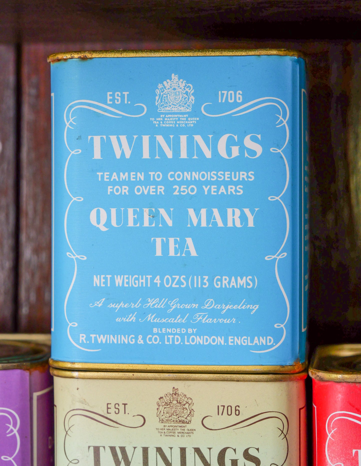 Vintage Twinings Tea Tins