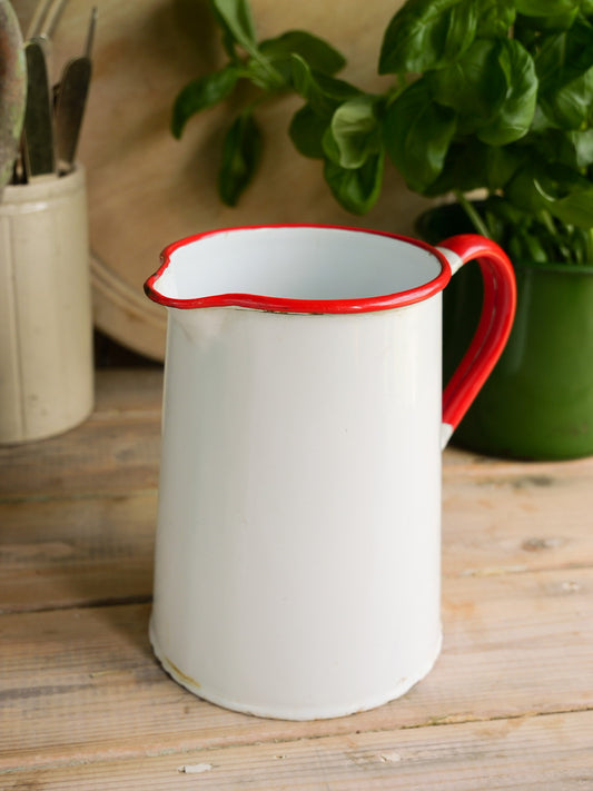 Vintage Enamel Jug