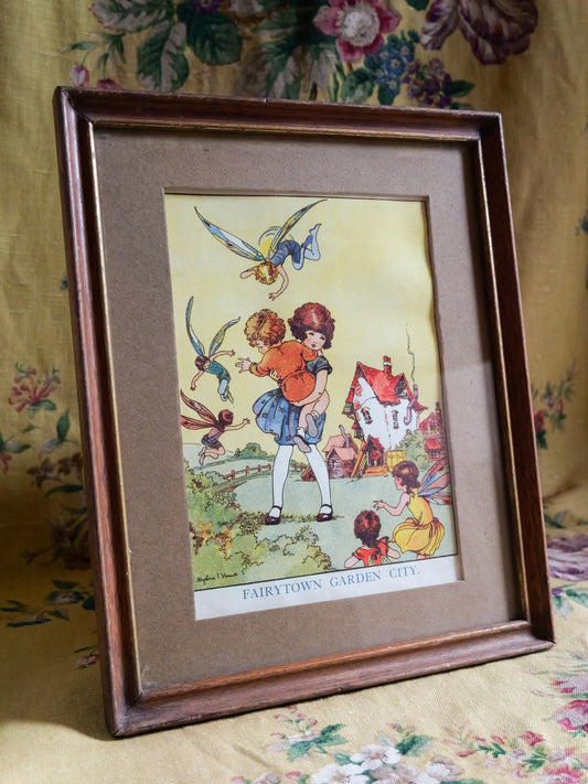 Vintage Framed Print by Sylvia Venus