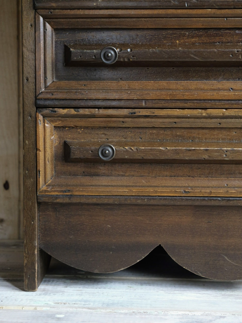 Large Bank of Vintage French Drawers