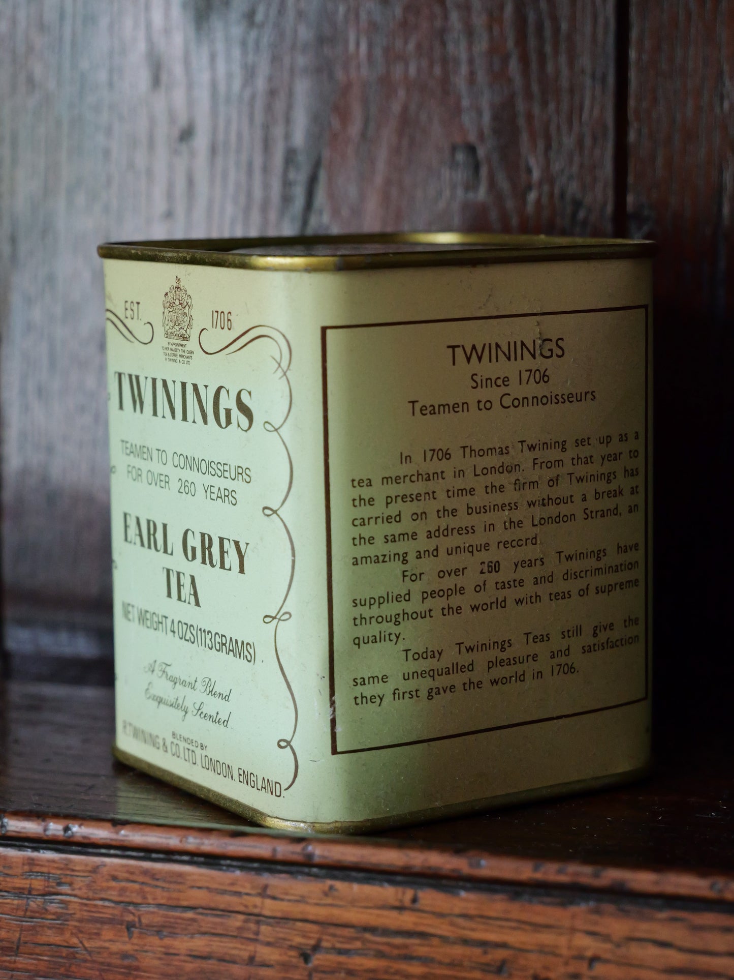 Vintage Twinings Tea Tins