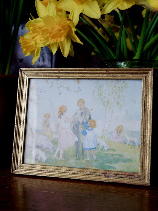 ‘When All The World Was Young’ - Vintage Framed Print by Margaret Tarrant