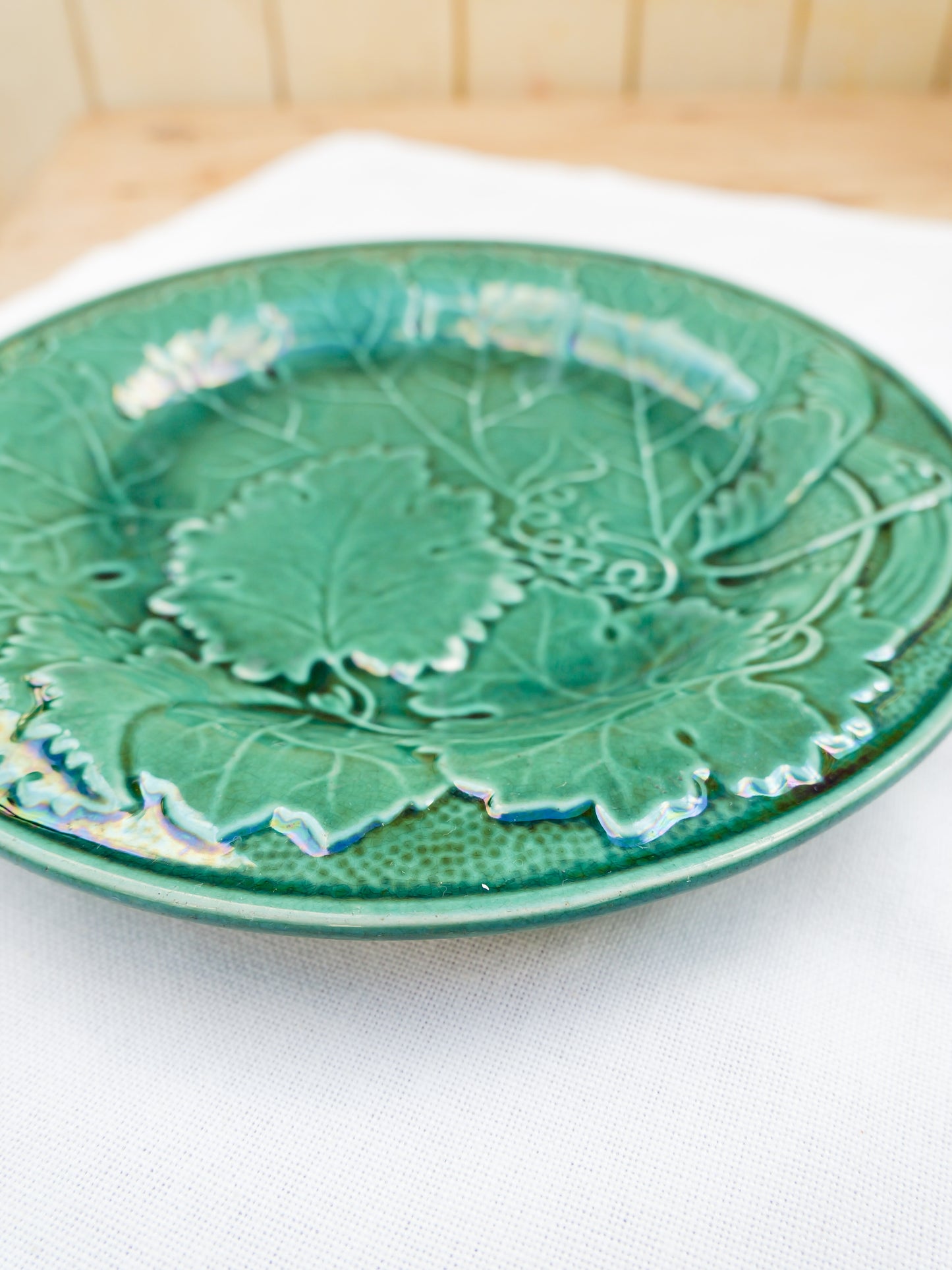 Vintage Majolica Plates