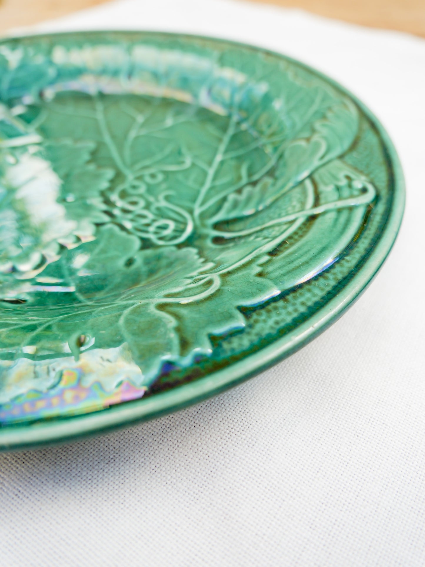 Vintage Majolica Plates