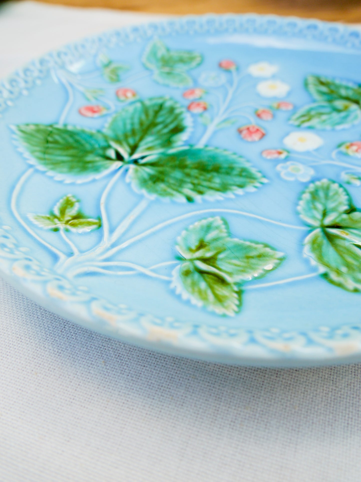 Vintage Majolica Plates